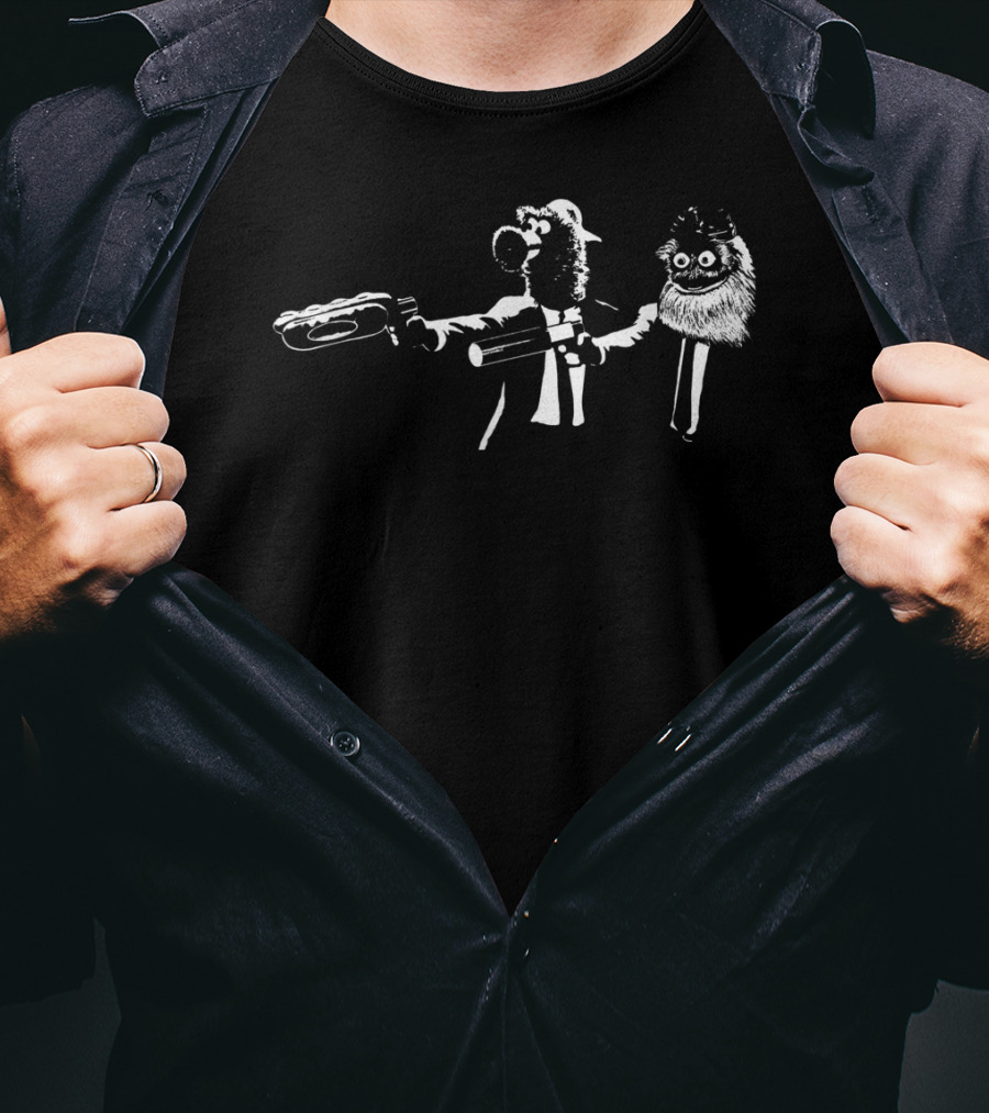 Phan Grit Pulp Fiction Dancing Cool Mood T-Shirt