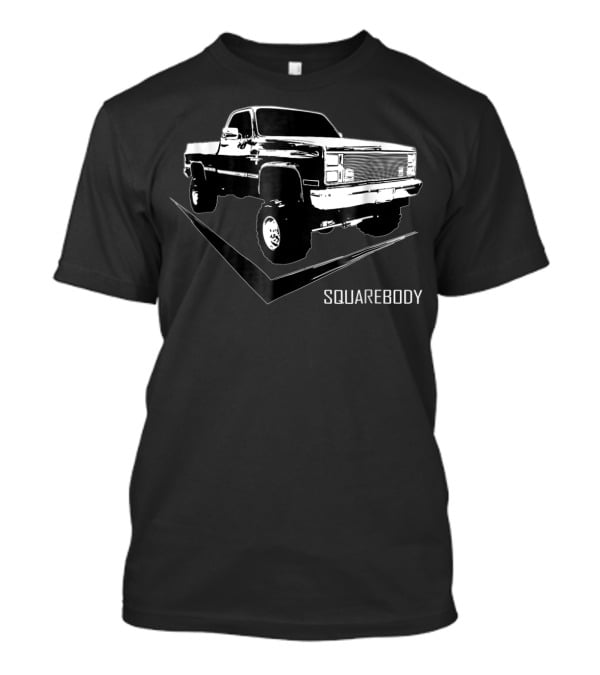 Squarebody Classic Truck Vintage Style Square Body Truck T-Shirt