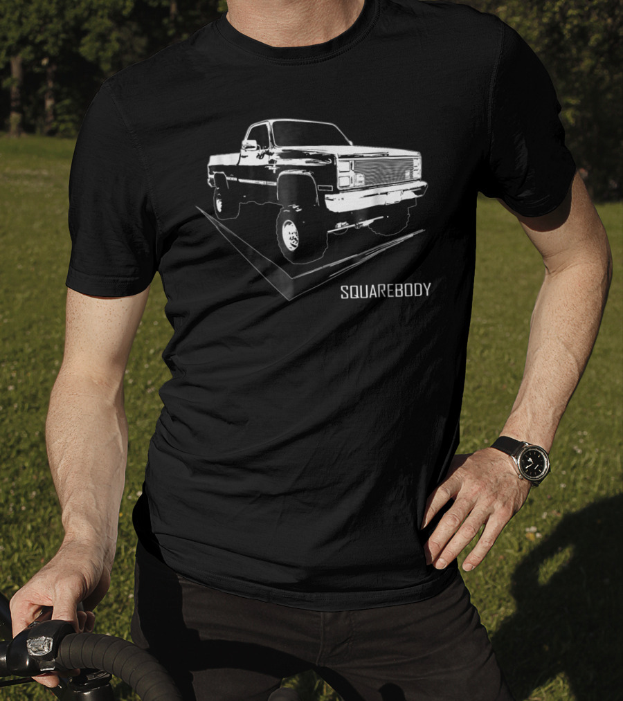 Squarebody Classic Truck Vintage Style Square Body Truck T-Shirt