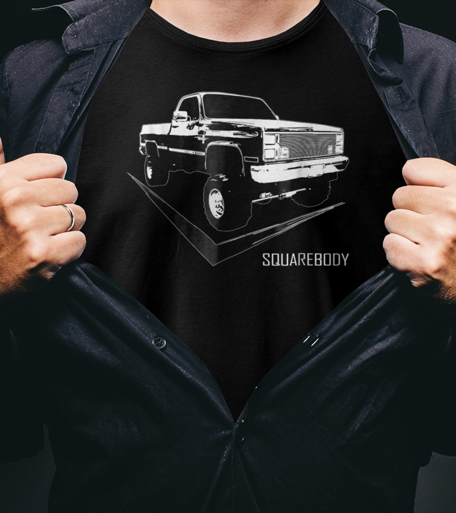 Squarebody Classic Truck Vintage Style Square Body Truck T-Shirt