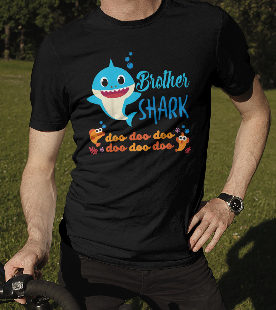Brother Shark Doo Doo Doo Kids Baby Shark T-Shirt