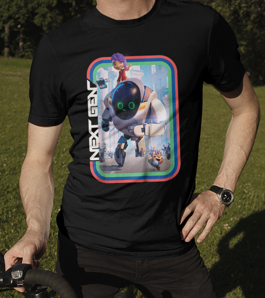 Kids Netflix Next Gen Teamwork Inspiring Adventure T-Shirt