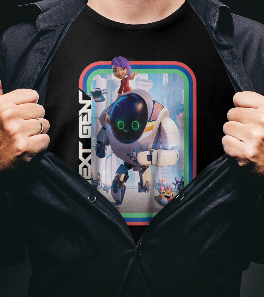 Kids Netflix Next Gen Teamwork Inspiring Adventure T-Shirt