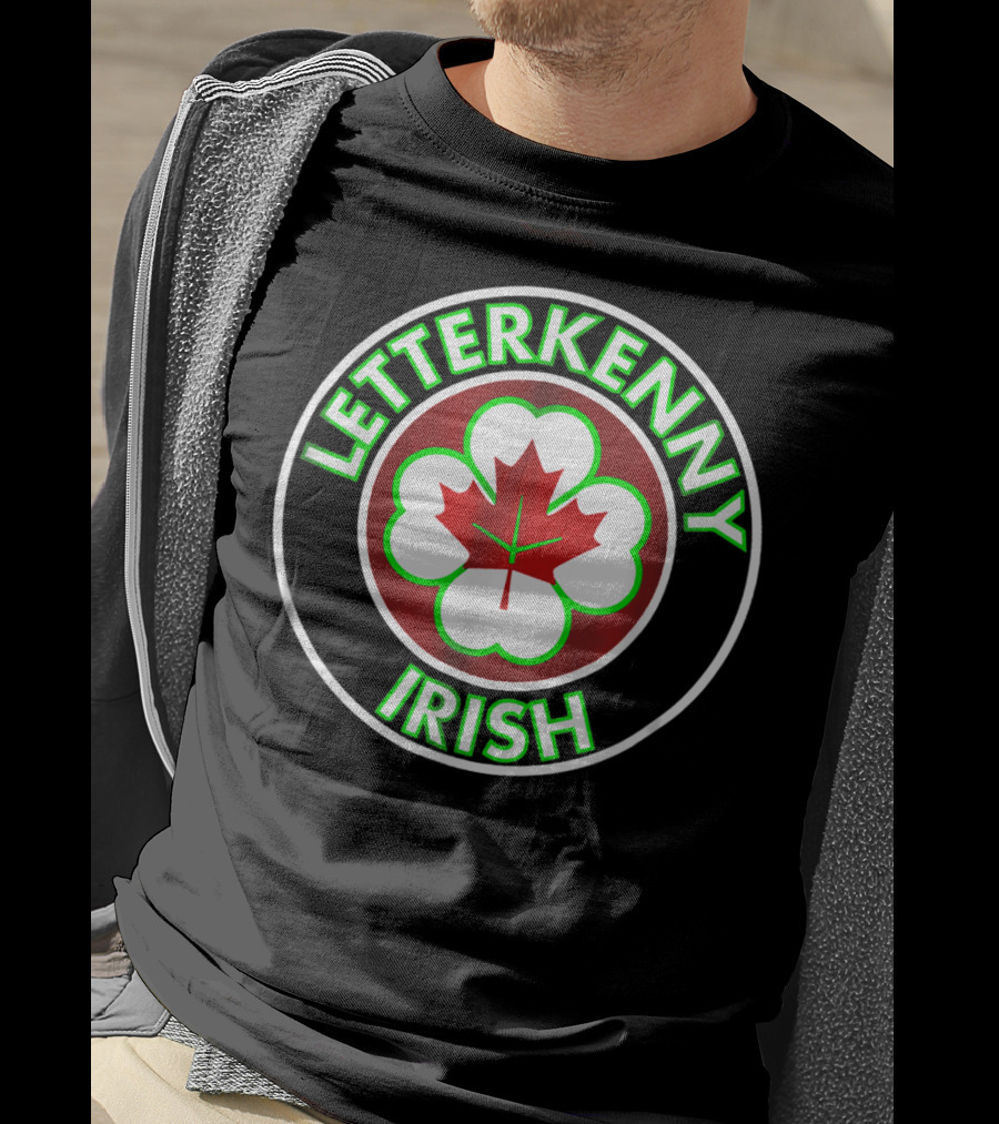 Letterkenny Irish Maple Leaf Clover T-Shirt