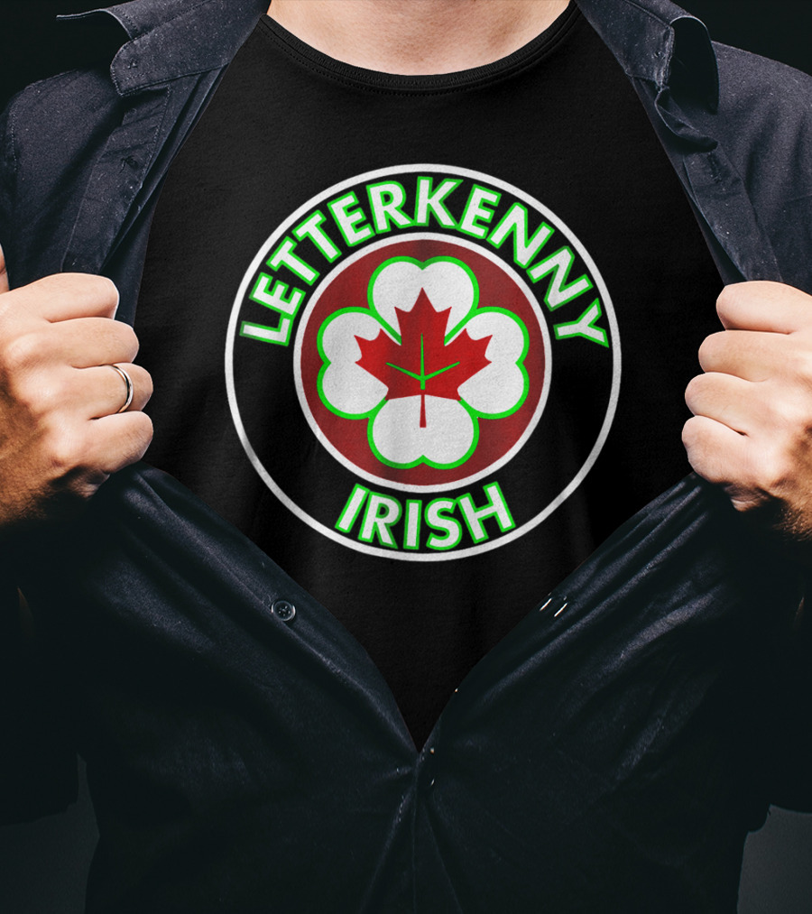 Letterkenny Irish Maple Leaf Clover T-Shirt