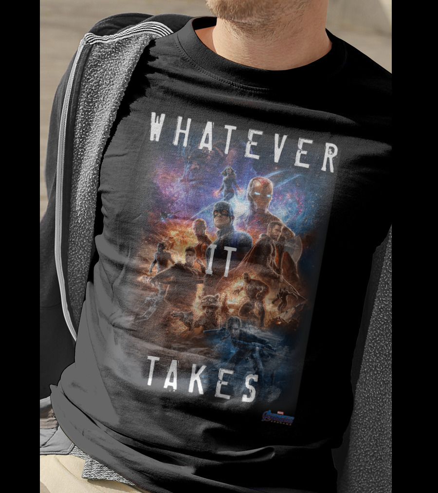 Marvel Avengers Endgame Movie Whatever It Takes T-Shirt