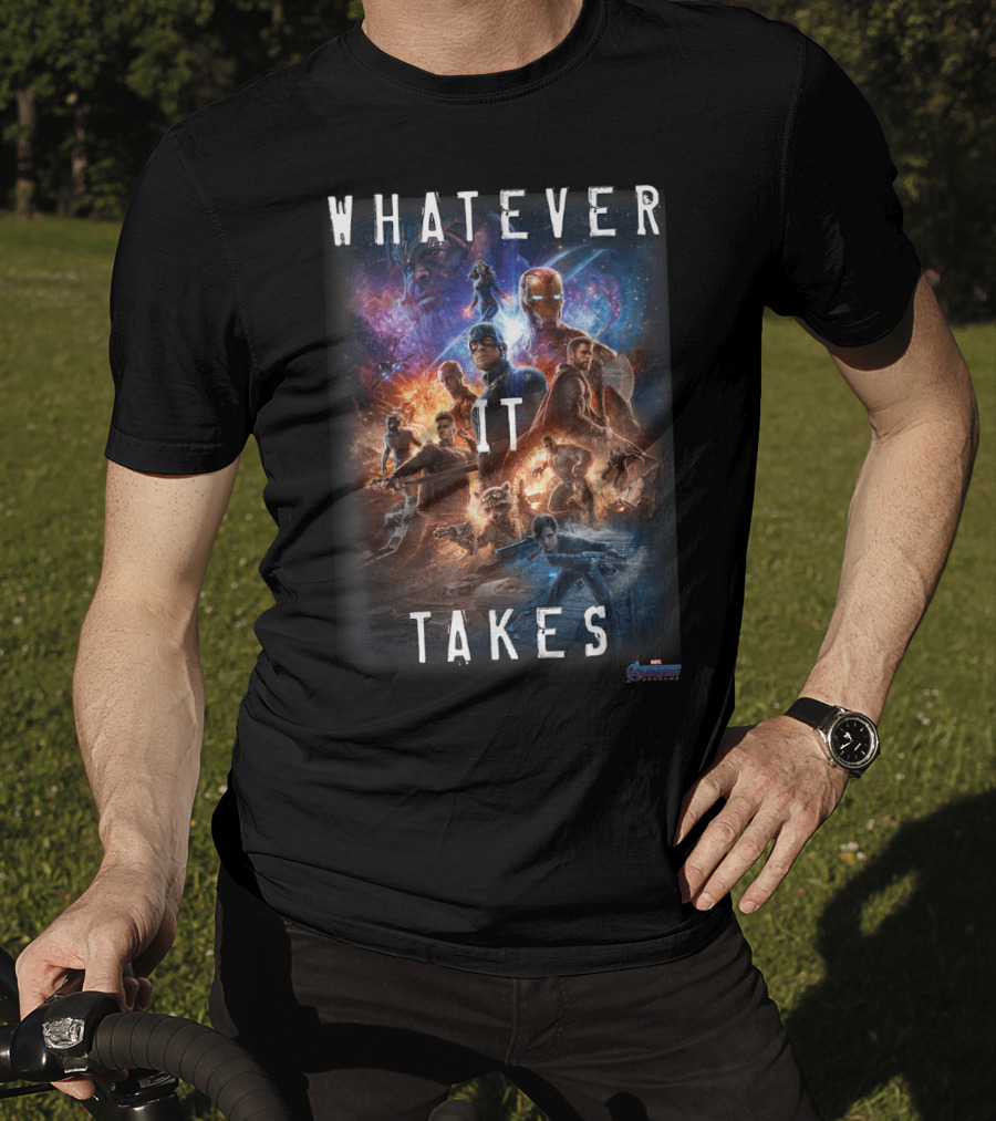 Marvel Avengers Endgame Movie Whatever It Takes T-Shirt