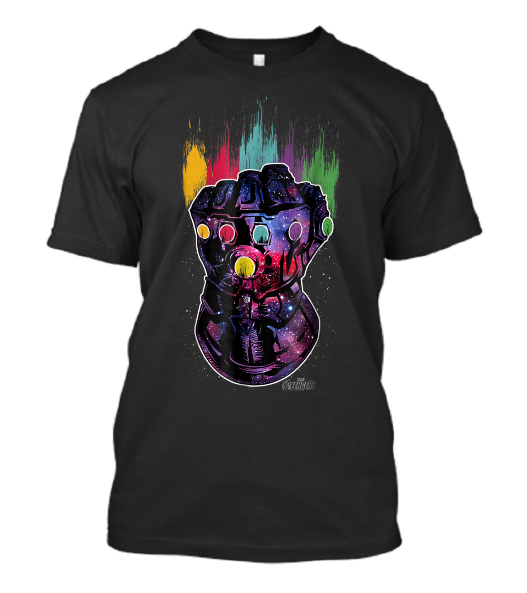 Avengers Infinity War Galaxy Paint Infinity Gauntlet T-Shirt