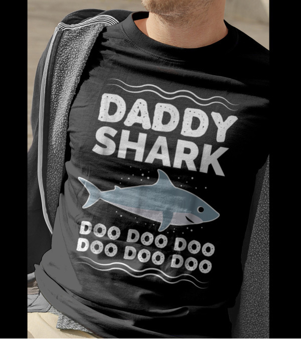 Daddy Shark Doo Doo Doo Mens Matching Fam T-Shirt