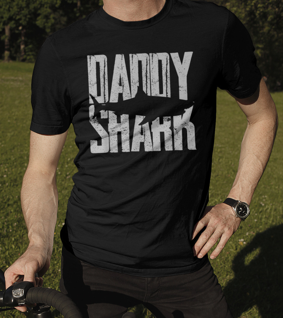 Daddy Shark Doo Doo Mens T-Shirt