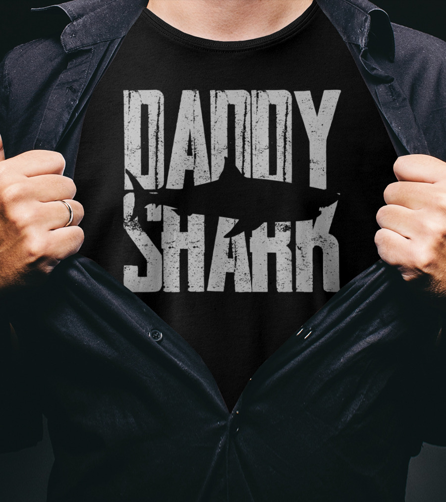 Daddy Shark Doo Doo Mens T-Shirt