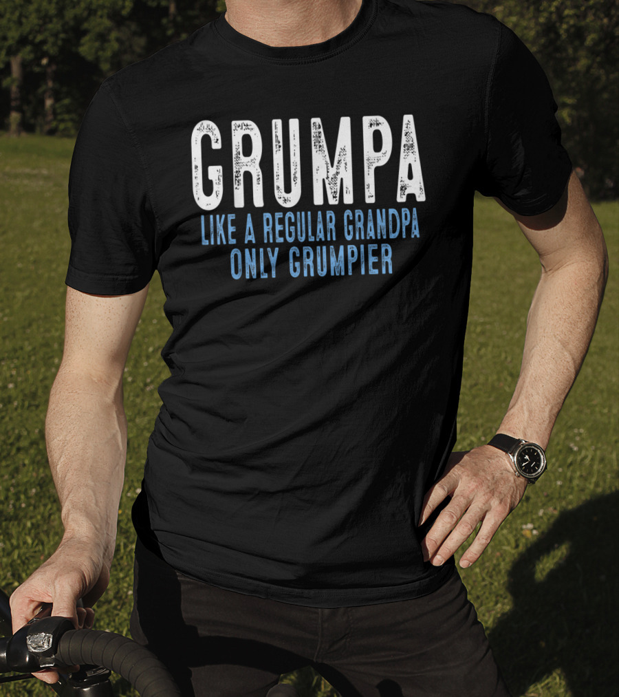 Grumpa Like A Regular Grandpa Only Grumpier Men's T-Shirt