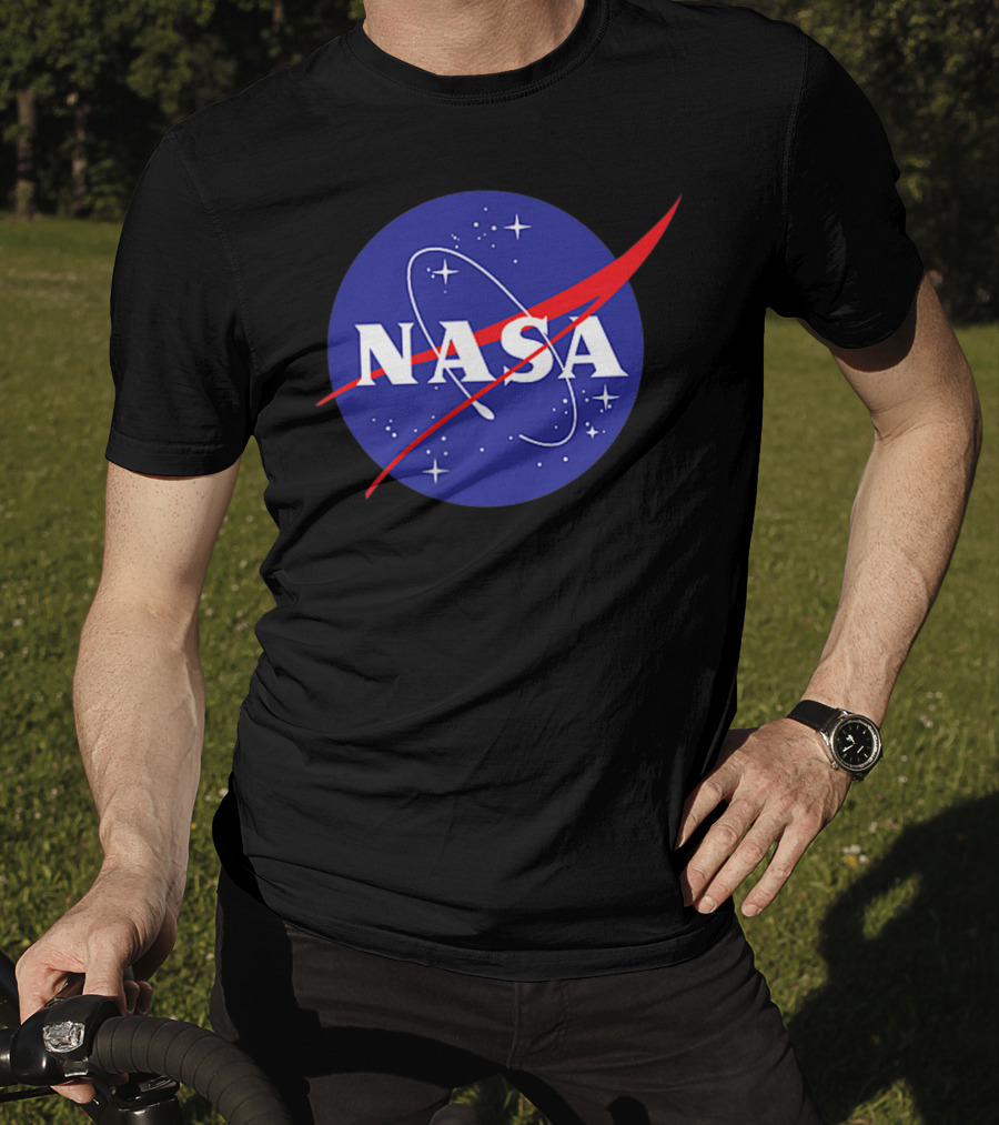NASA Insignia Meatball Logo Blue And Red T-Shirt