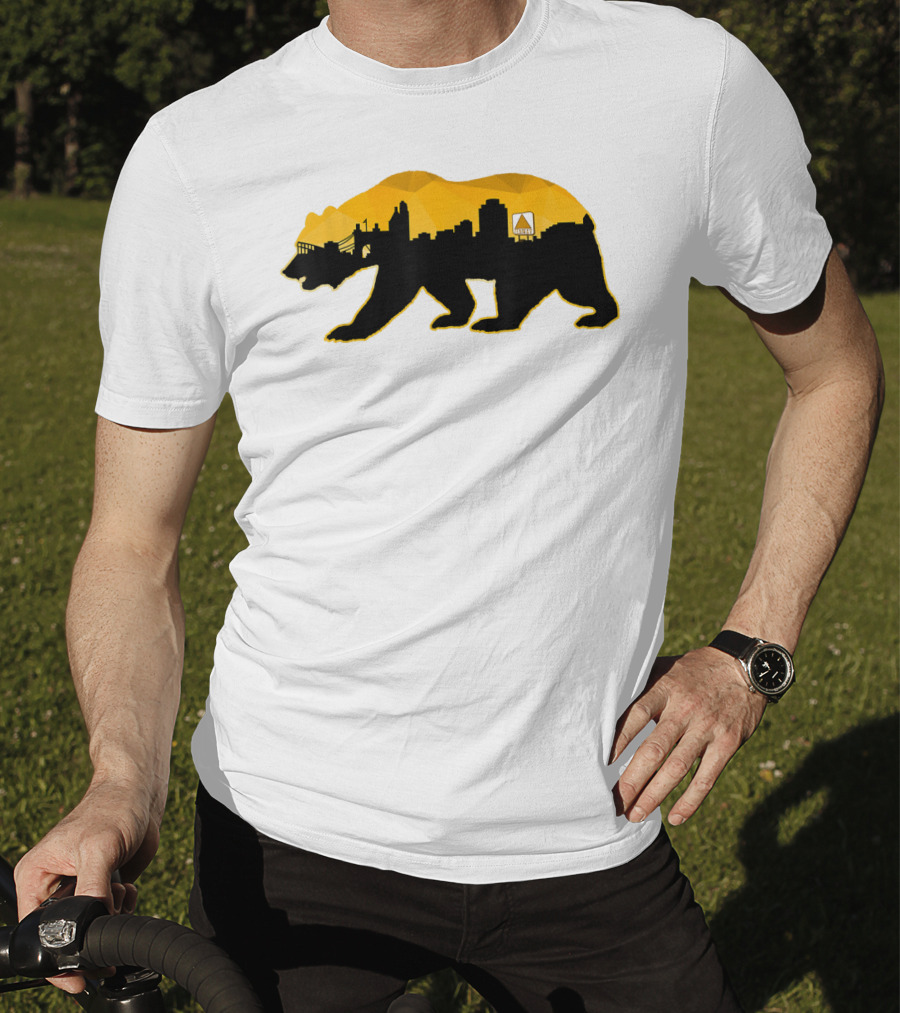 New England Bear Skyline Fear Beware Of Boston T-Shirt
