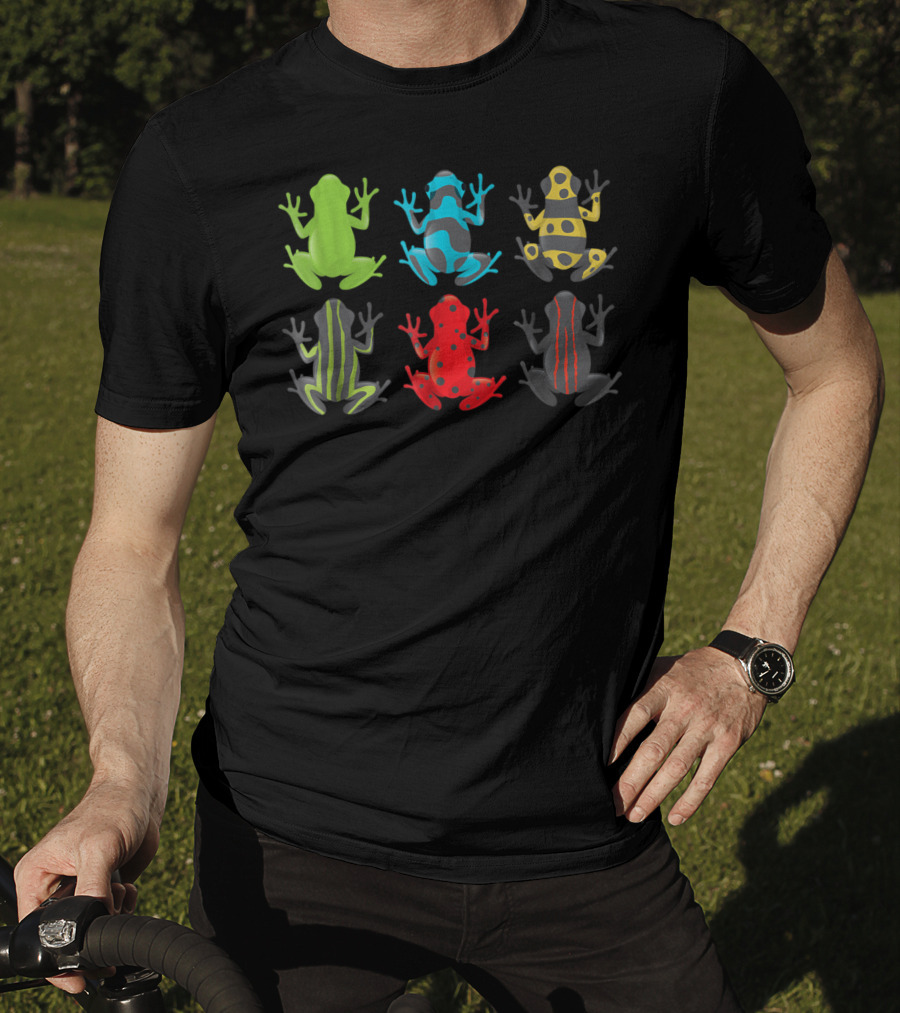 Poison Dart Frog Colorful T-Shirt