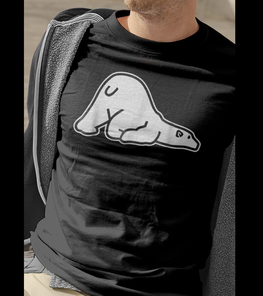 Polar Bear In Relaxed Pose T-Shirt