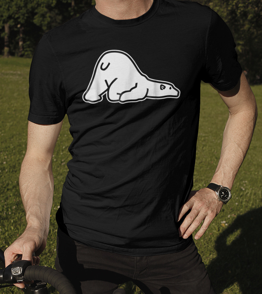 Polar Bear In Relaxed Pose T-Shirt