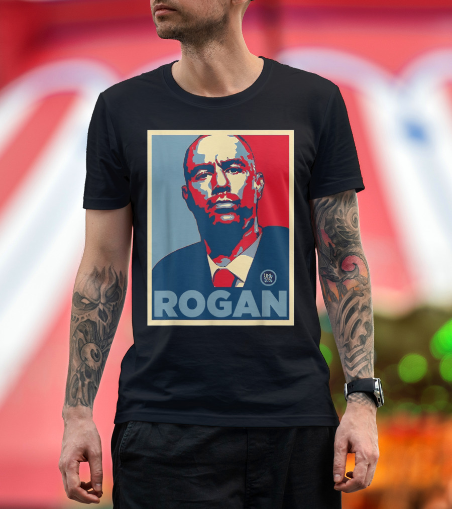 Rogan Hope Poster Style Parody The Joes's Rogans'ss Experiences's T-Shirt
