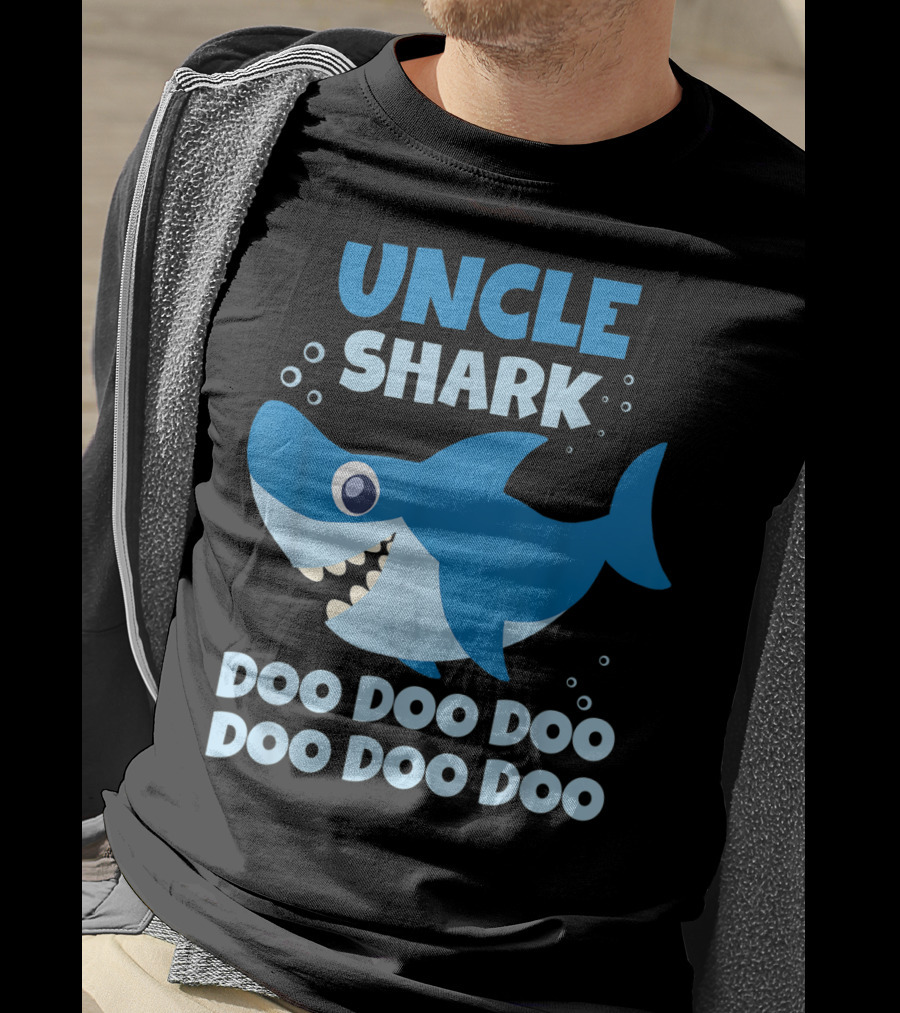 Uncle Shark Doo Doo Doo Doo Doo Doo T-Shirt