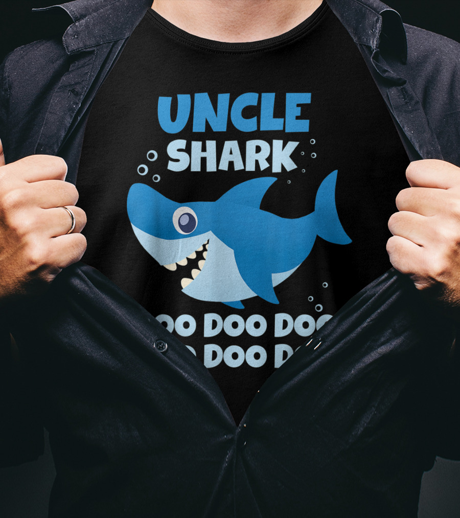 Uncle Shark Doo Doo Doo Doo Doo Doo T-Shirt