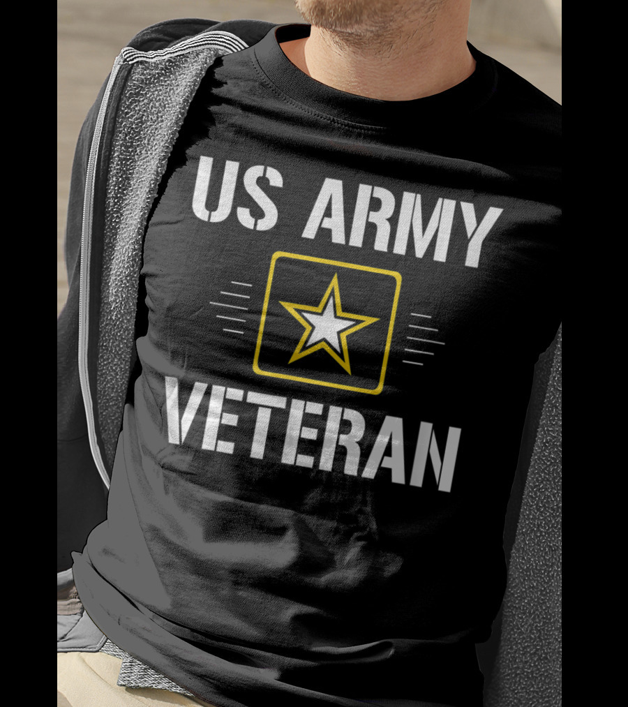 US Army Veteran Star Emblem T-Shirt