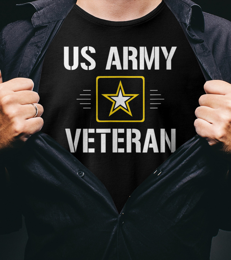 US Army Veteran Star Emblem T-Shirt