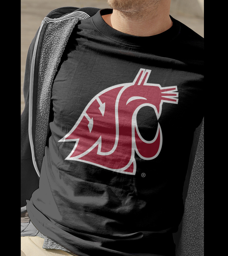Washington State Cougars NCAA Logo PPWST03 T-Shirt