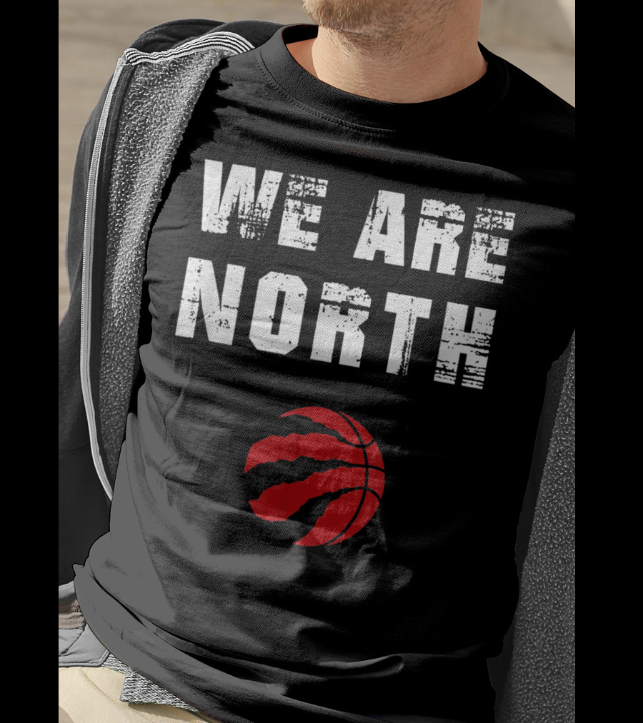 We Are The North Raptors Basketball Claw T-Shirt