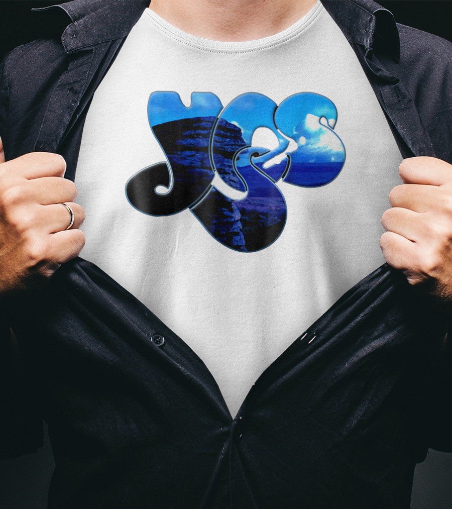 Yes Tor Logo Scenic Landscape T-Shirt