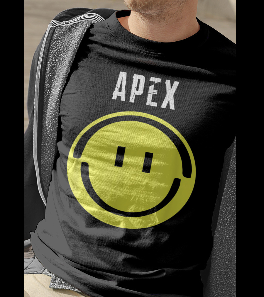 APEX Happy Pathfinder Game Smiley Face T-Shirt