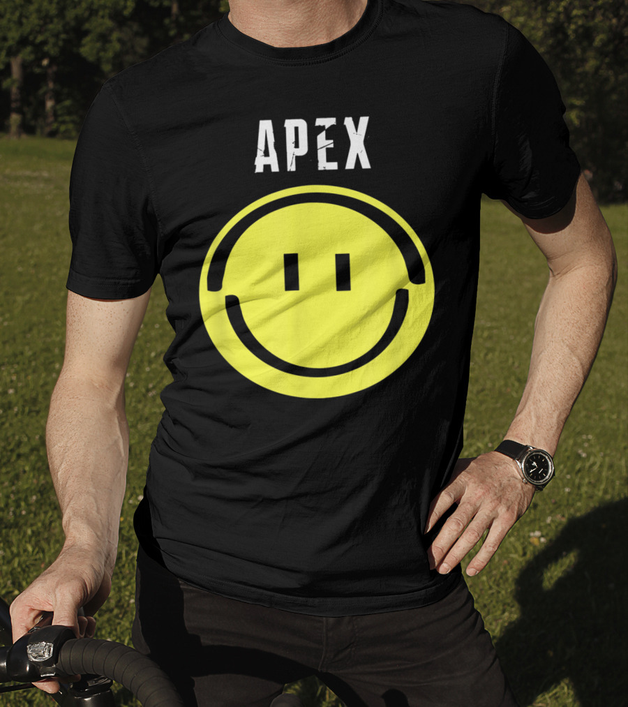 APEX Happy Pathfinder Game Smiley Face T-Shirt