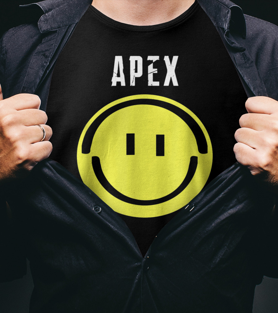 APEX Happy Pathfinder Game Smiley Face T-Shirt