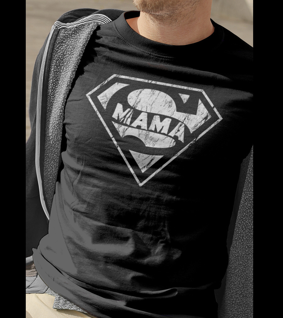 Wonder Mama Super Mom I Love My Funny Mama T-Shirt