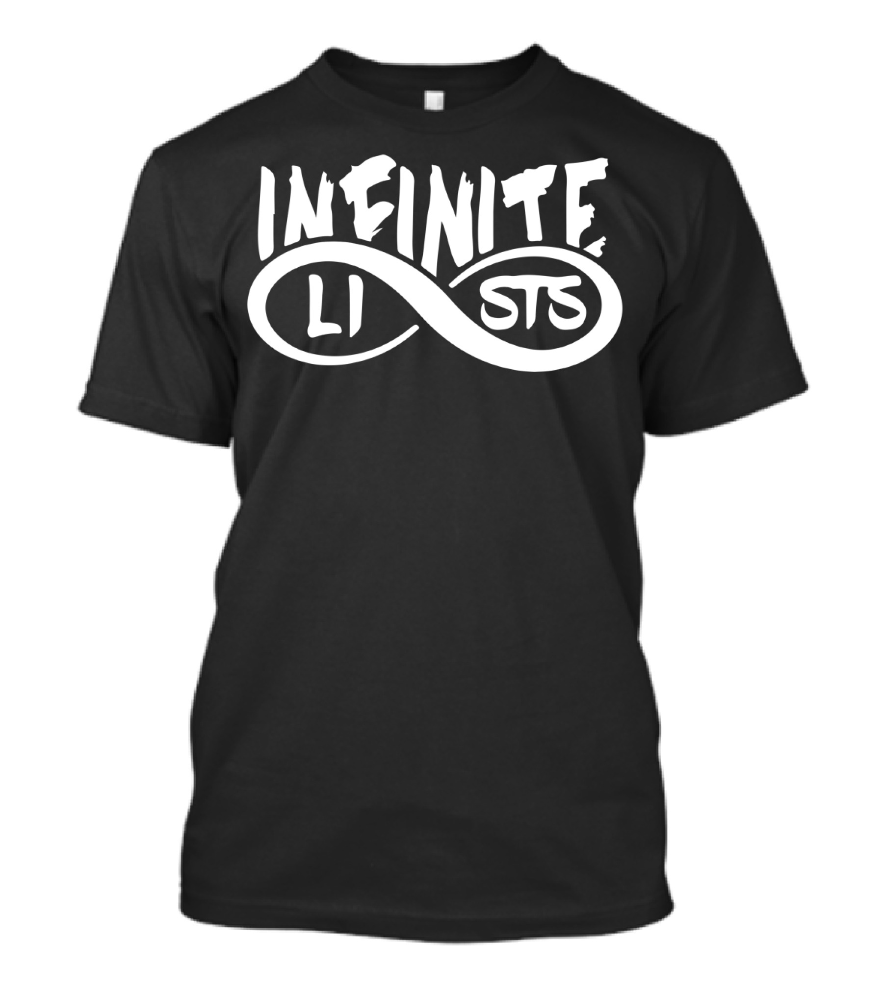 INFINITE LISTS Logo With Infinity T-Shirt