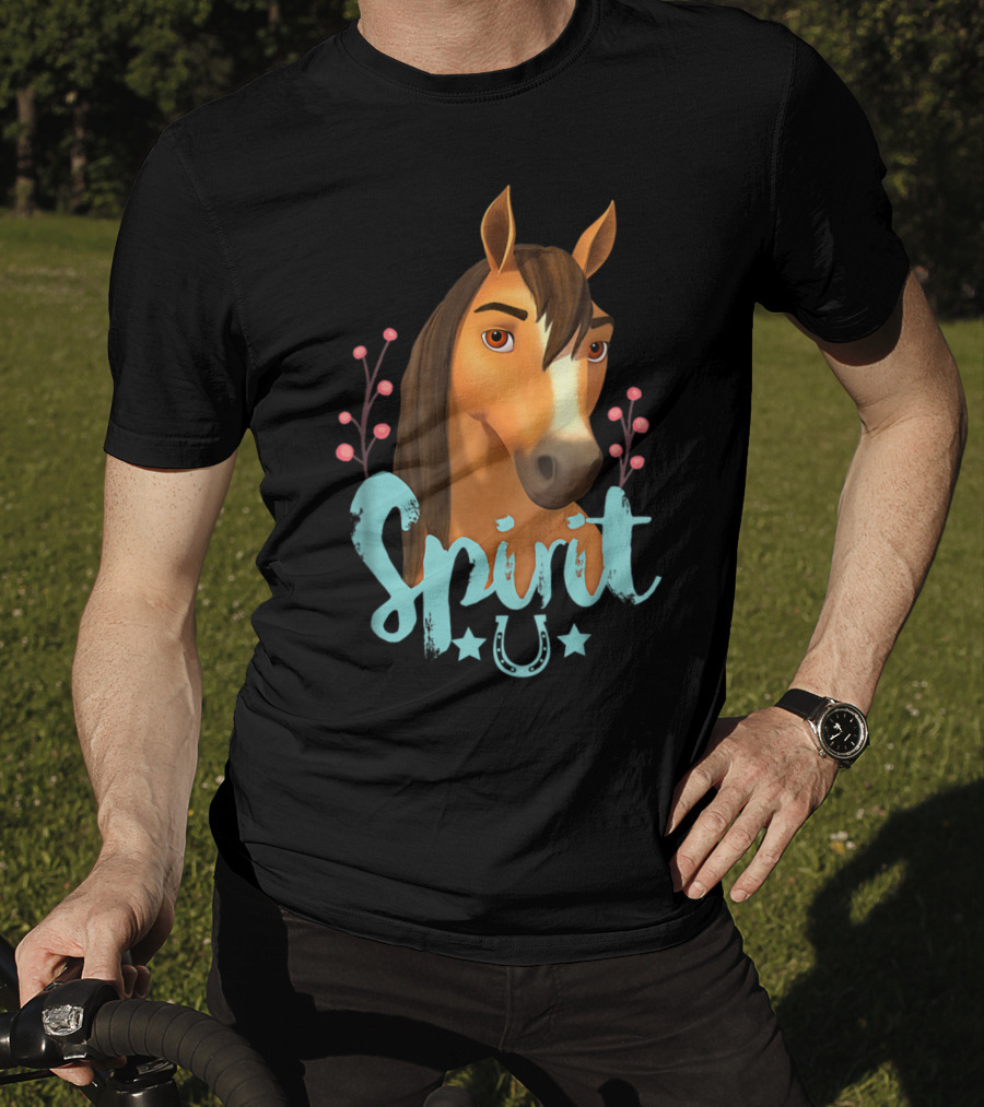 Kids DreamWorks Spirit Riding Free Spirit Horse Character T-Shirt