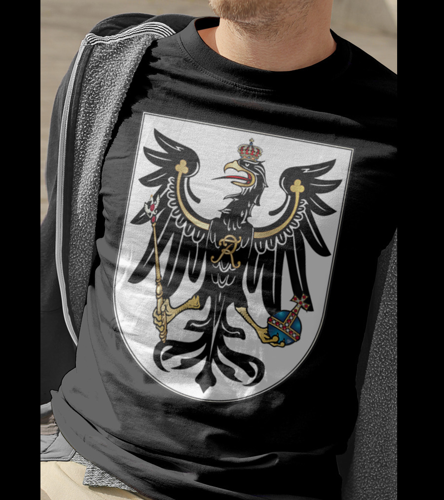 Kingdom Of Prussia Prussian Eagle Coat Of Arms Crest T-Shirt
