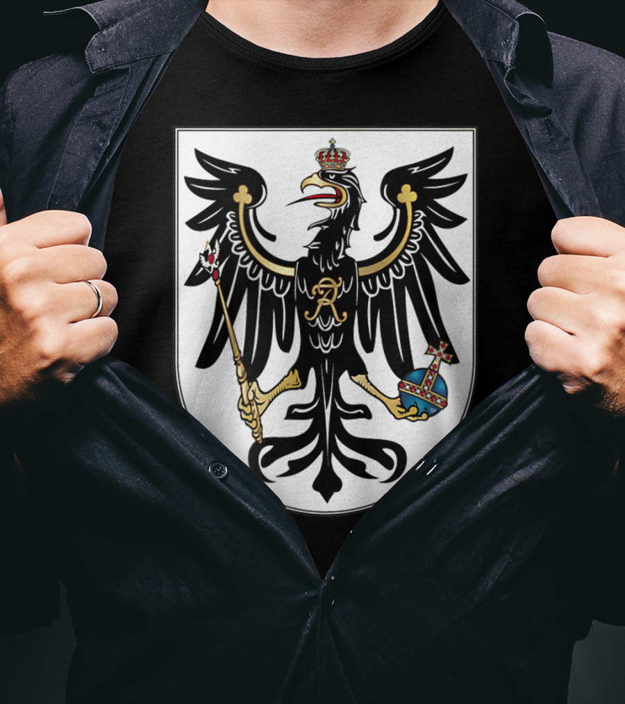 Kingdom Of Prussia Prussian Eagle Coat Of Arms Crest T-Shirt