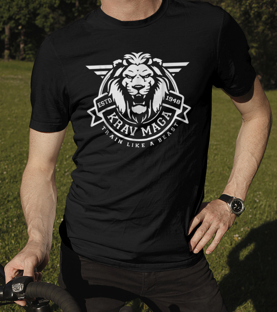 Krav Maga Train Like A Beast Estd 1948 T-Shirt