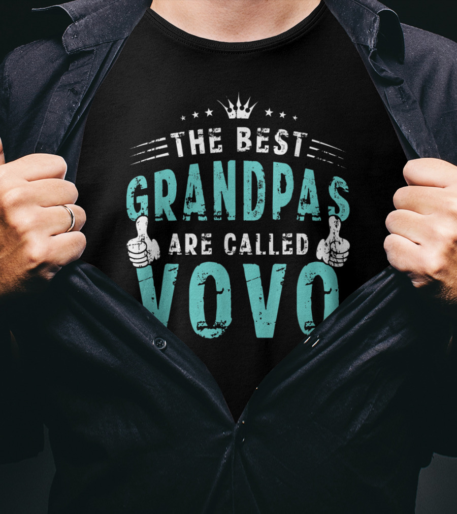 The Best Grandpas Are Called Vovo Portuguese T-Shirt