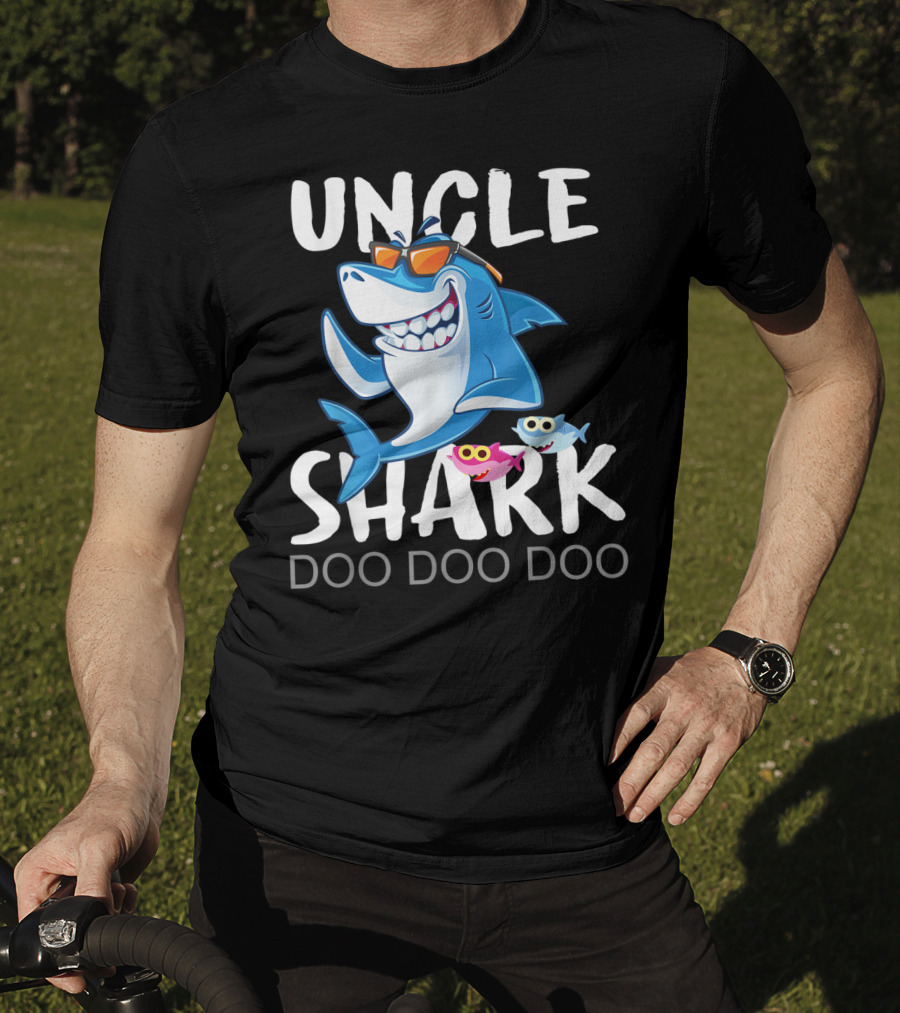 UNCLE SHARK DOO DOO DOO From Wife T-Shirt