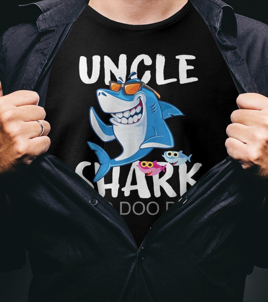 UNCLE SHARK DOO DOO DOO From Wife T-Shirt