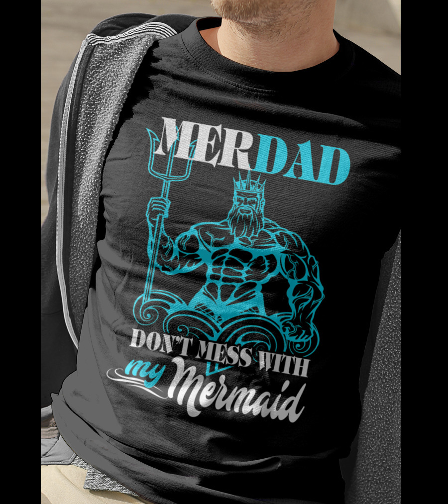 MERDAD Don't Mess With My Mermaid T-Shirt