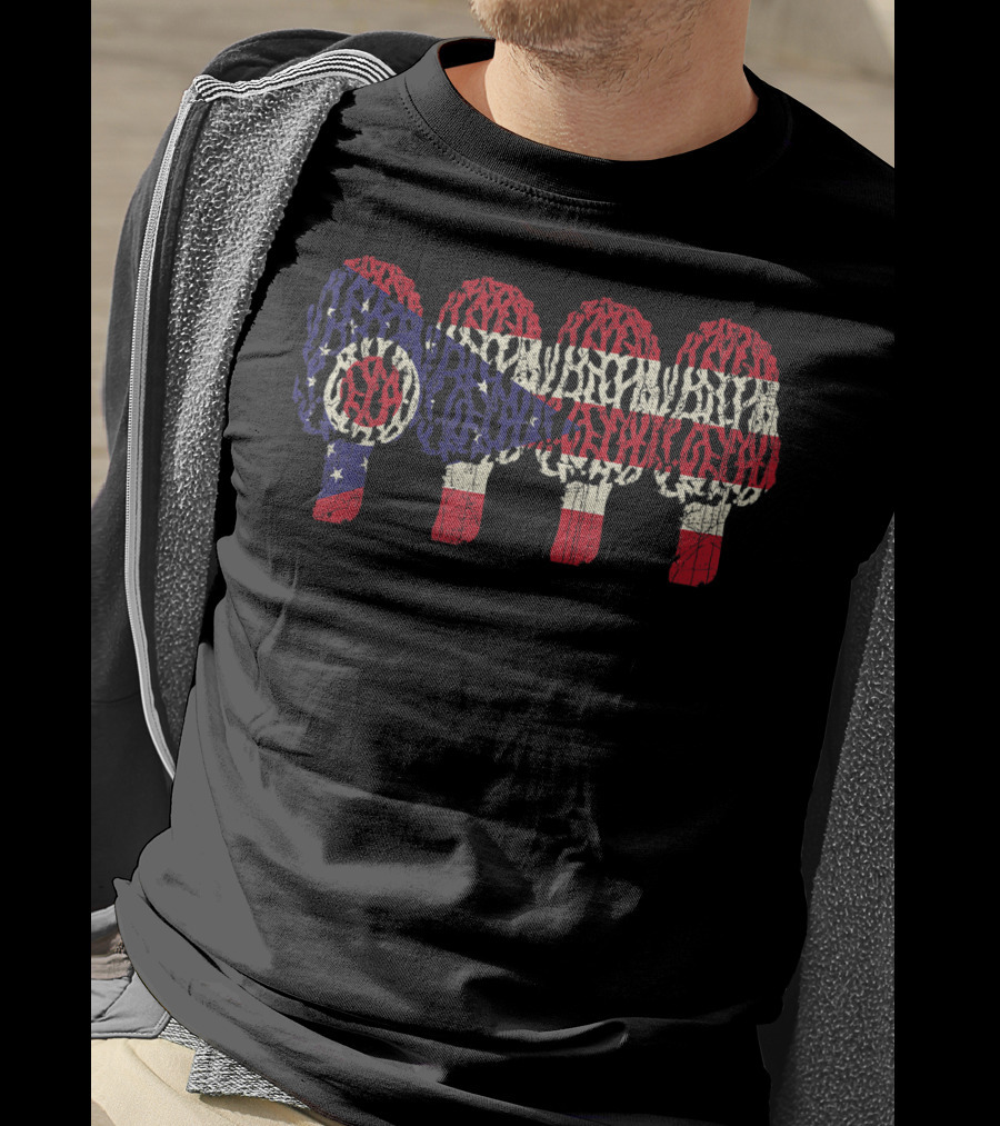 Morel Mushroom Ohio Flag Vintage Hunter Forest Discovery T-Shirt