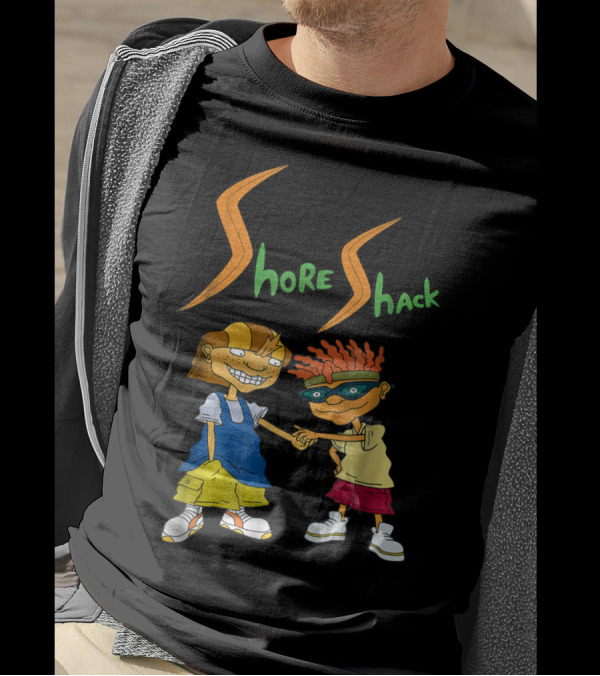 Nickelodeon Rocket Power Shore Shack Twister Reggie Shaka Brah T-Shirt