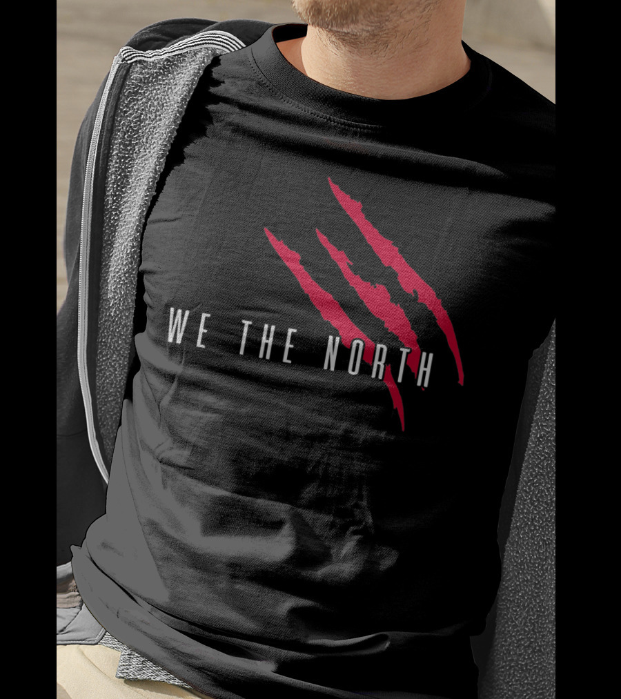 We The North Basketball Kids Premium Raptors Claw Marks T-Shirt