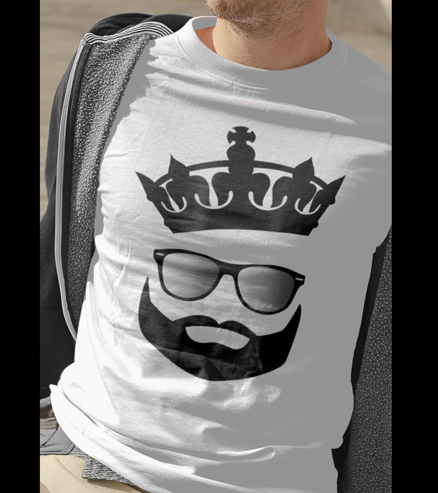 Beard Kings Shades Crown Iconic T-Shirt