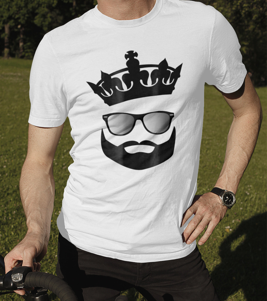 Beard Kings Shades Crown Iconic T-Shirt