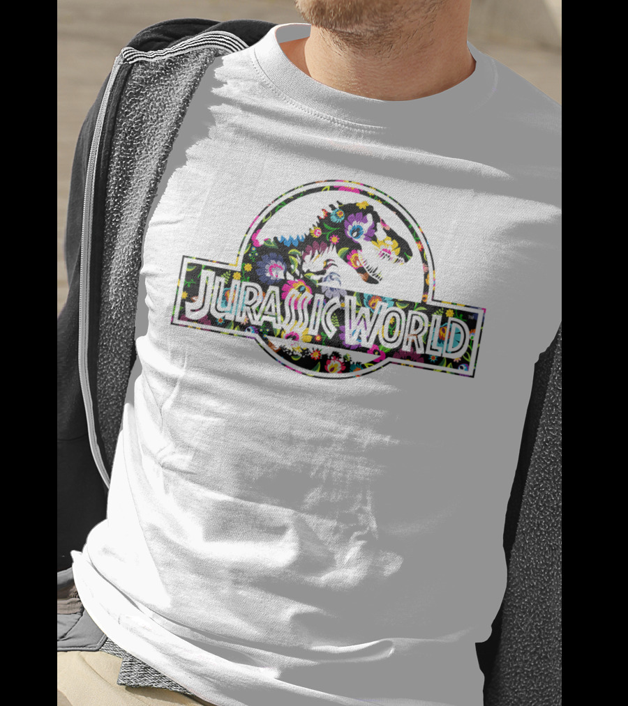 Jurassic World Boho Folk Floral T-Shirt
