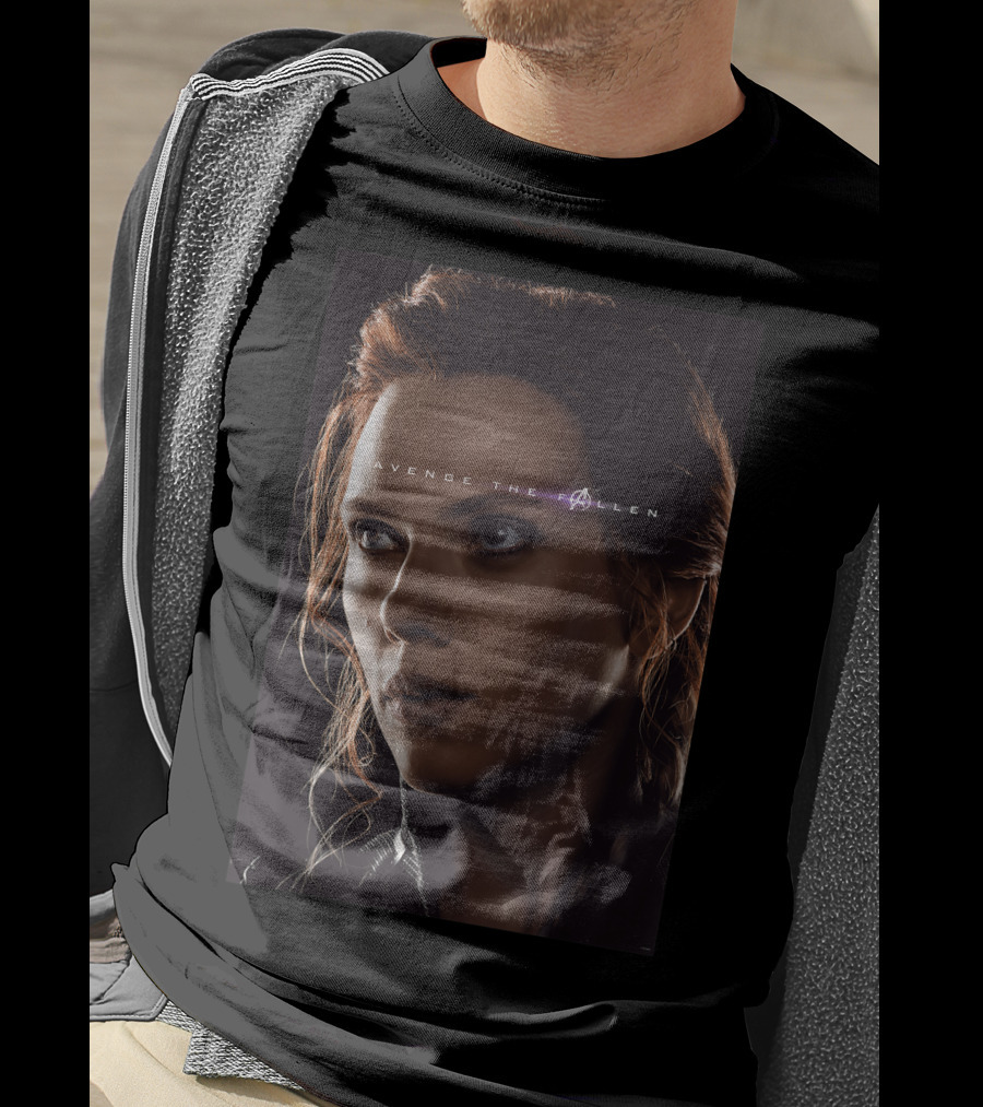 Marvel Avengers Endgame Avenge The Fallen Black Widow T-Shirt