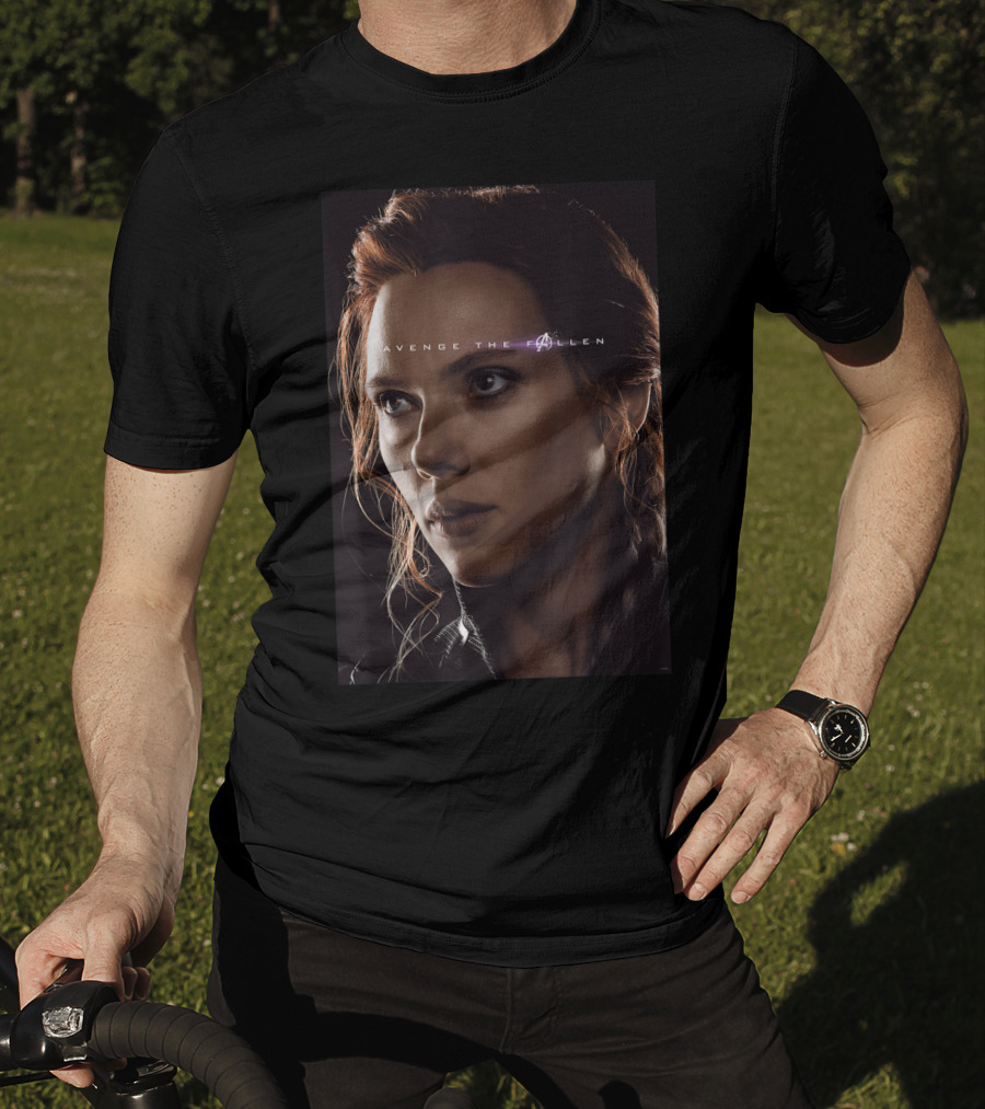 Marvel Avengers Endgame Avenge The Fallen Black Widow T-Shirt